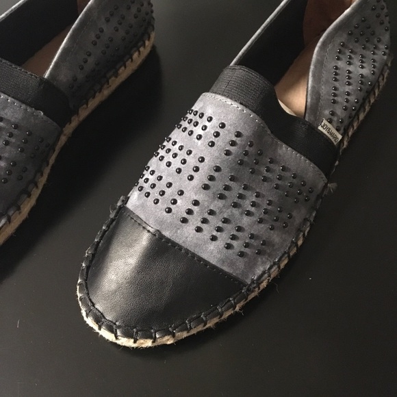 Joy and Mario Black Espadrilles - Picture 3 of 5